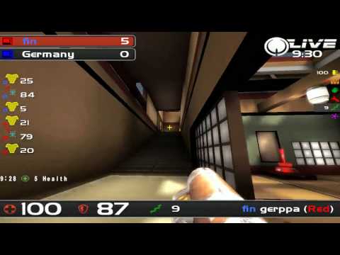 JeeSports CTF Nations Cup -- Semi Final -- Germany vs Finland -- MAP 1