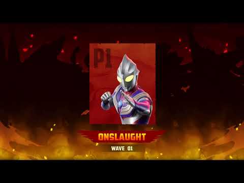 GigaBash - Onslaught Mode (Kiryu, Godzilla and Ultraman Tiga)