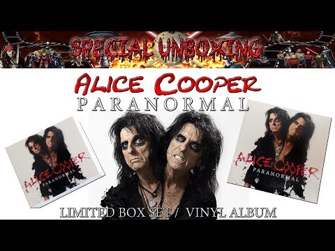 Unboxing - Alice Cooper - Paranormal - Limited Box Set & Vinyl Album