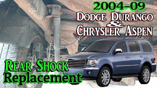 How To Replace Rear Shocks On A Dodge Durango