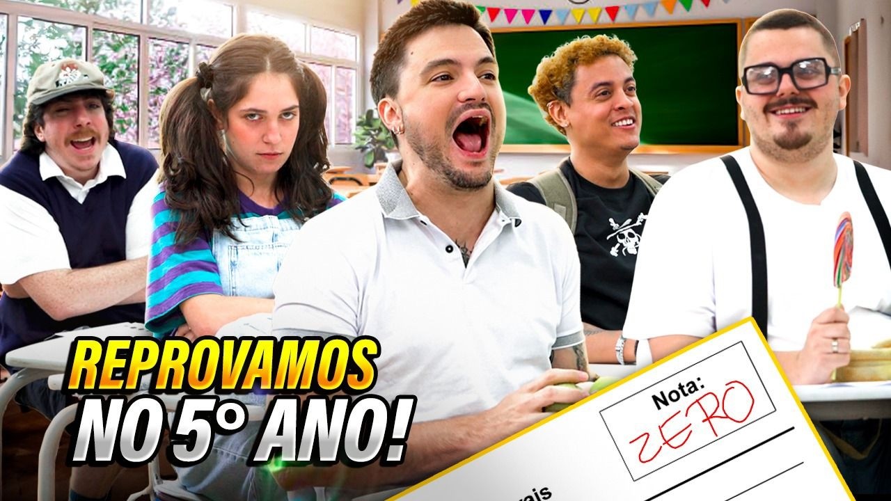 FIZEMOS UMA PROVA DO 5° ANO DA ESCOLA! QUEM GANHOU?