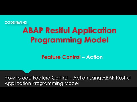 Part 4 : ABAP Restful Application Programming Model (Feature Control - Action)