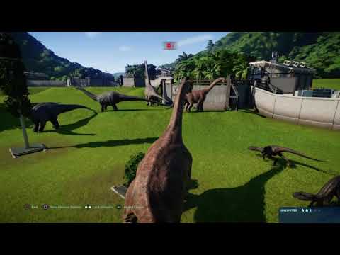 Indoraptor army vs all attacking herbivores
