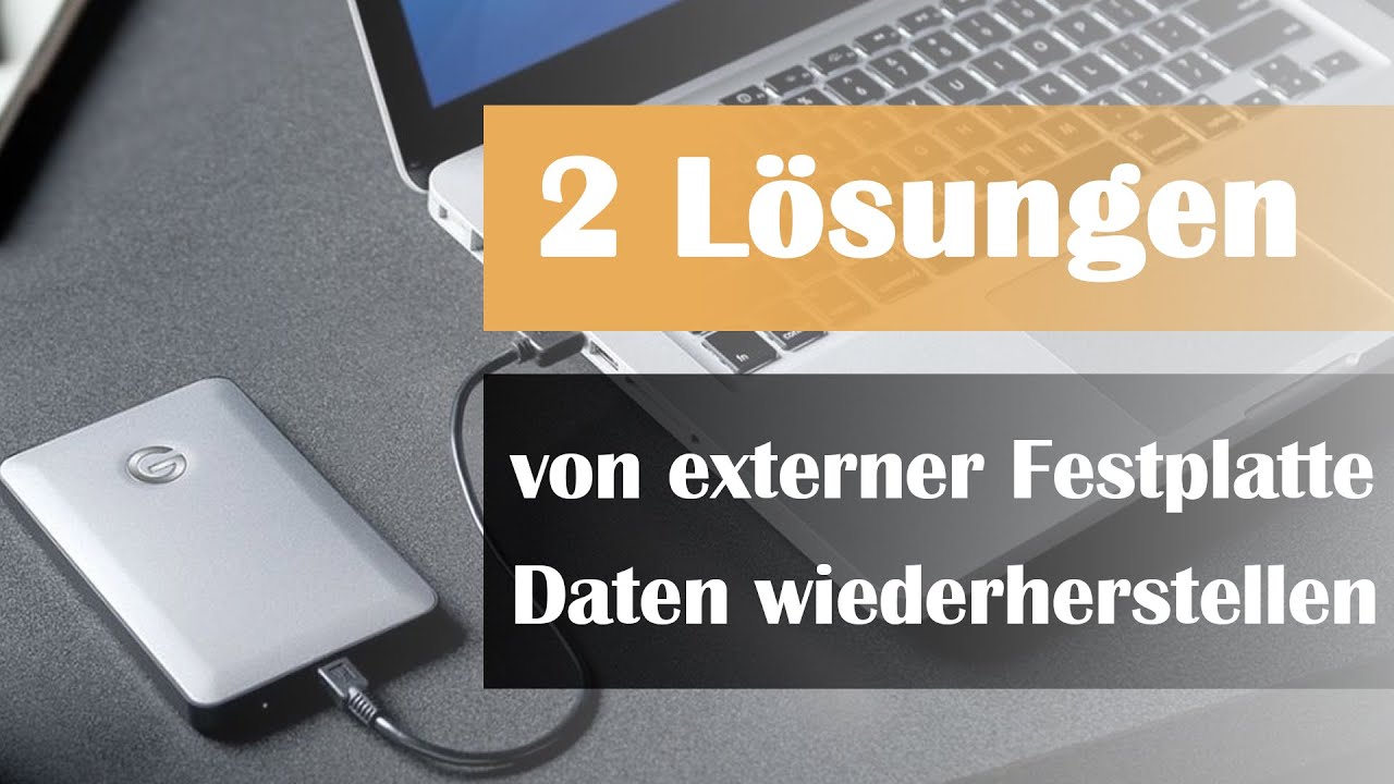 Youtube Video: Externe Festplatte Daten miy iMyFone D-Back for Windows wiederherstellen