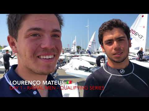 2018 Laser Senior Europeans - Day 1 - Entrevista aos jovens velejadores portugueses