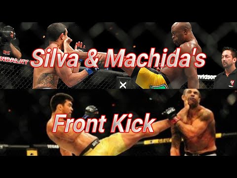 Anderson Silva vs Lyoto Machida: Who Landed the Perfect Front Kick? #ufc #mma #andersonsilva