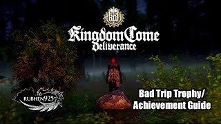 Kingdom Come: Deliverance - Bad Trip Trophy/Achievement Guide | Dance with the Devil (Hilarious!!)