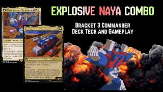 EXPLOSIVE Creature Combo in Commander - Ultra Magnus Deck Tech and Gameplay - Bracket 3