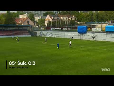 Fk Admira Praha vs. FK Motorlet Praha - sestřih gólů