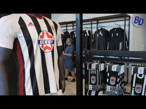 Así luce la tienda del CD Badajoz