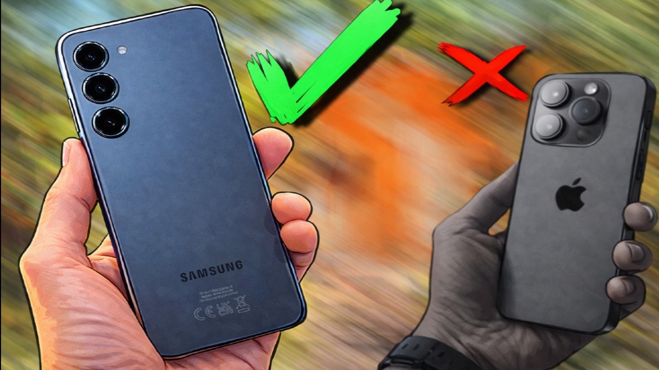 Galaxy S23 Superior a Qualquer iPhone por menos