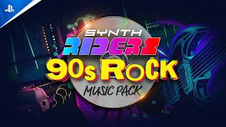 Synth Riders - 90s Rock Music Pack Gameplay | PS5 Trailer