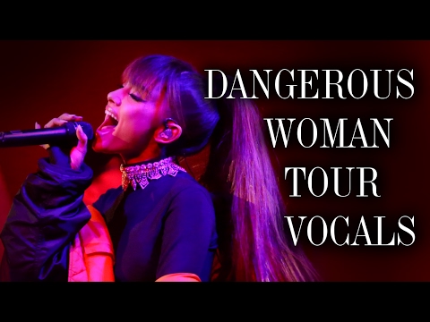 Ariana Grande NAILS her HIGHEST NOTES! - Dangerous Woman Tour -  (F#3 - G#5 - E6)