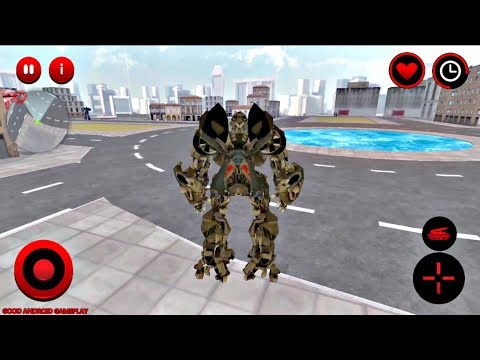 Future Robot Tank Transform City Battle (White Sand 3D Games Studio) Android Gameplay FHD