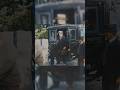 Getting Out Of A Horse Drawn Carriage In 1924 Restored Footage