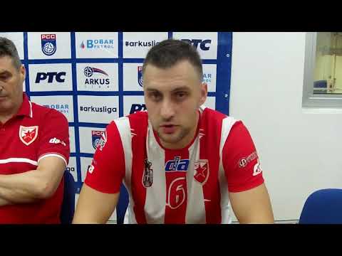 ARKUS liga 18. kolo / RK Rudar - MRK Crvena Zvezda / Konferencija za medije