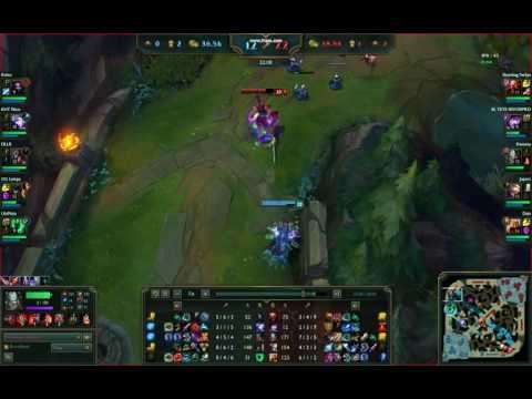 Tryndamere escape into double kill
