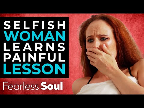 自私的女人學到了痛苦的教訓（重要）短片 (Selfish Woman Learns Painful Lesson (IMPORTANT) Short Film)