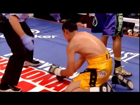 Claudio Marrero Knocks Orlando Rizo Down Twice in the 3rd Round - SHOWTIME BOXING