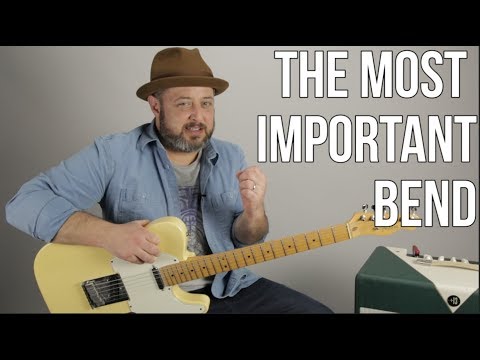 The MOST Important Bend For Blues Lead Guitar