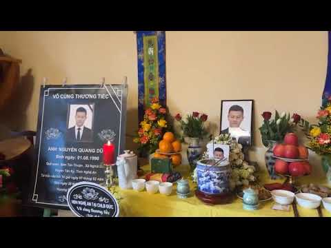 LỄ CẦU SIÊU CHÁU NGUYỄN QUANG DŨNG TẠI CHÙA TỪ ÂN BERLIN