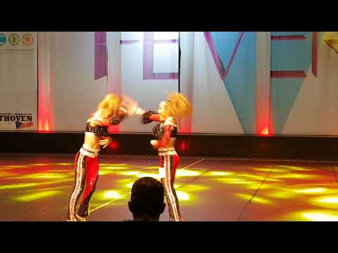 Ellen Anvemyr o Oliva Kartal 3rd place VM Chomutov 2017 duo adult