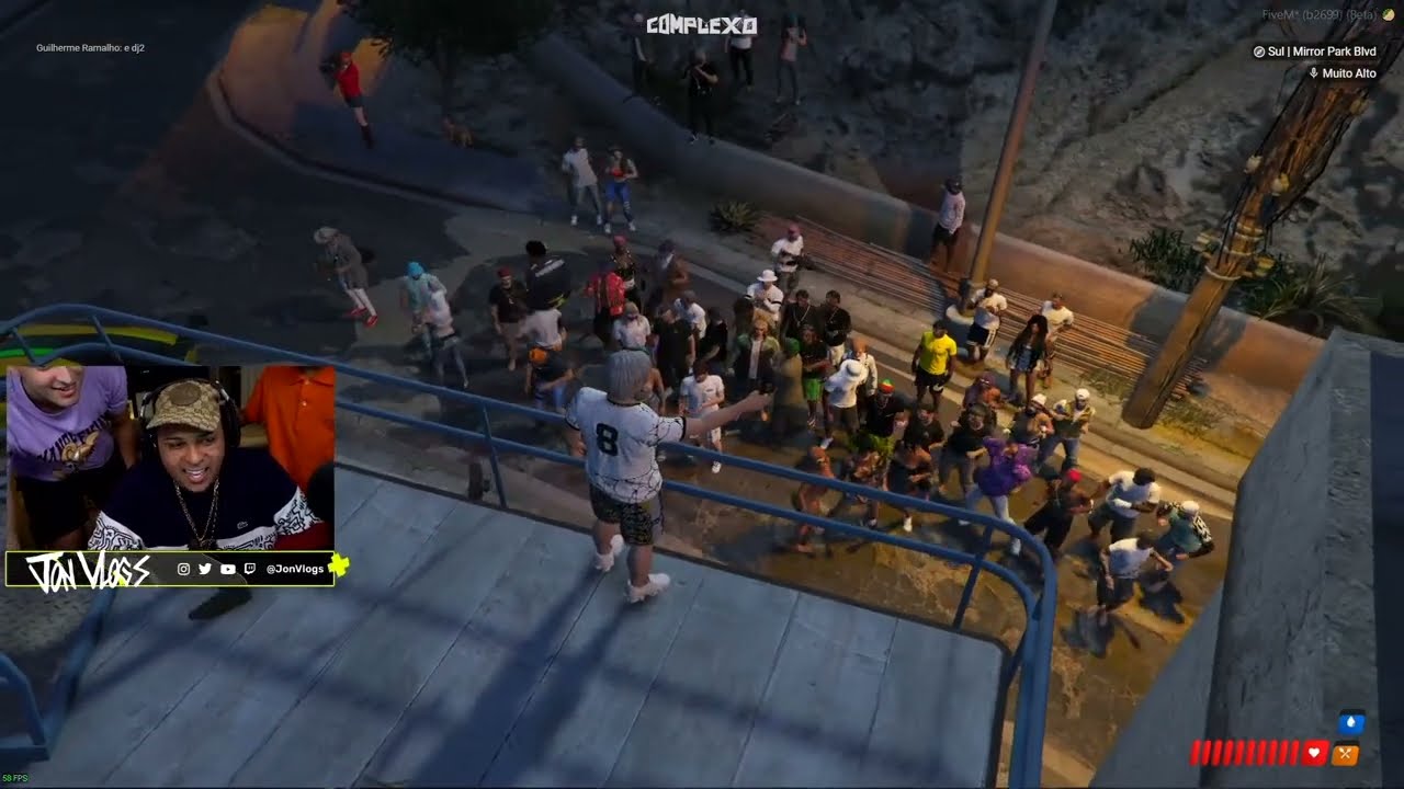 MC RYAN FAZENDO SHOW NA FAVELA DA GROTA, GTA RP