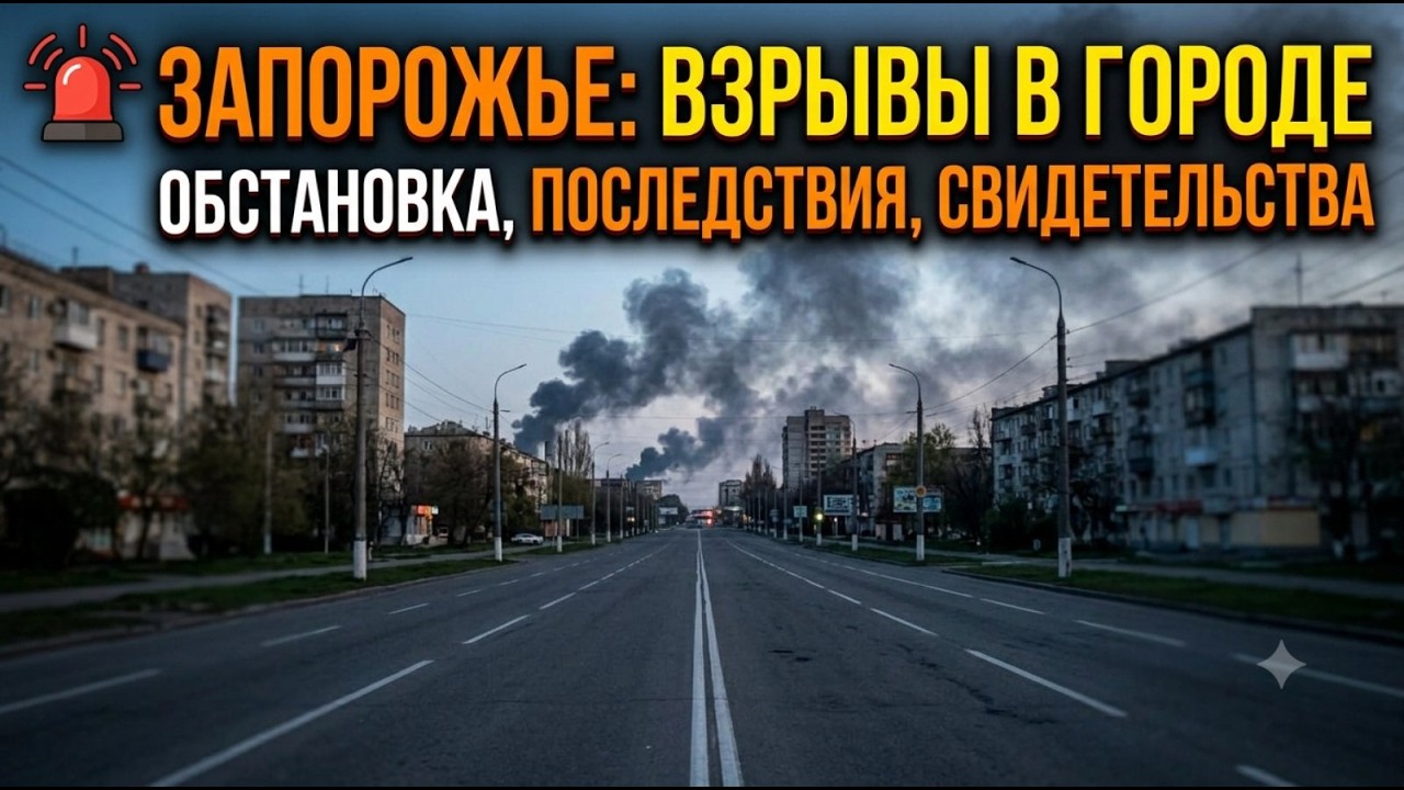 Запорожье ЖЕСТЬ ПОЛНАЯ!!! ВЗРЫВЫ !!! ОБСТРЕЛЫ КАЖДЫЙ ДЕНЬ !!! 29.08.2026