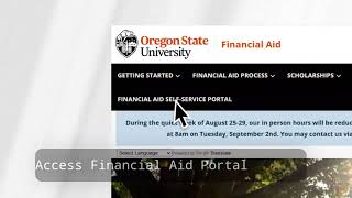 How to Navigate and Accept Aid in the OSU Financial Aid Portal