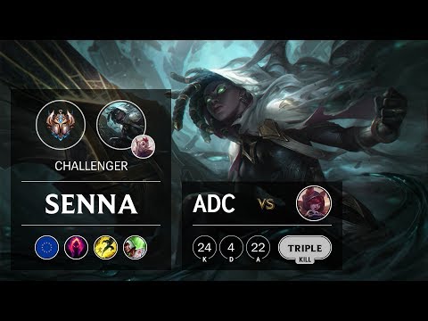 Senna ADC vs Xayah - EUW Challenger Patch 9.24