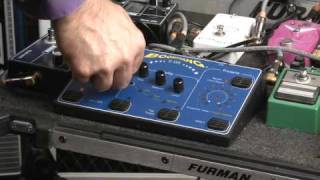 Video thumbnail for Michael Lewis Demoing the Boomerang 155 Chorus-Delay Pedal by RadicalTone