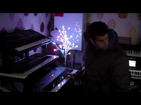 JVC KB-700B With Yamaha SY35 & Yamaha PSR-36