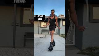 When I jump in my bouncy boots!  I always have a good time 🤩 #youtubeshorts #youtube #goodtime #fun
