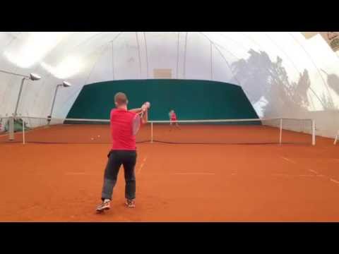 Mathieu Tennis 12 ans,fan de Federer