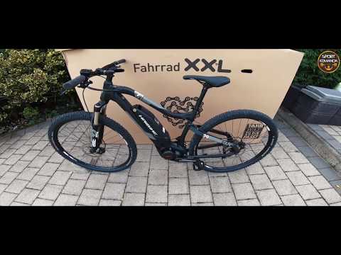 Электровелосипед Haibike SDURO HardNine 3.0 29 500Wh, рама M, черно-серо-белый матовый, 2019
