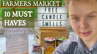 10 Must-Haves for a Farmers Market | Candlemaker Edition 💚