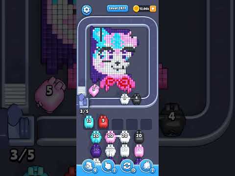 Pixel Flow Level 2417 Walkthrough