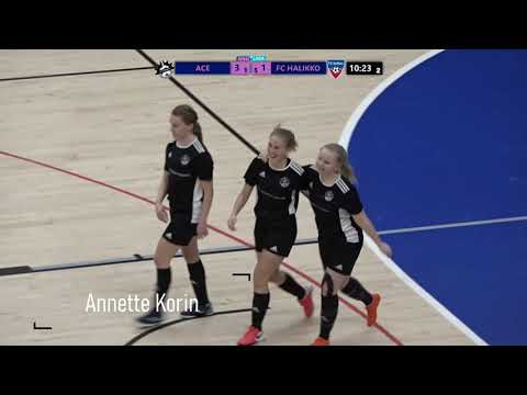 ACE - FC Halikko 4-1 (3-1) Naisten Futsal-Liiga 12.12.2020 Highlights
