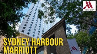 [4K] Hotel Tour | 🇦🇺 SYDNEY Harbour Marriott 2025
