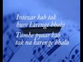 Zindagi Do Pal Ki KITES With Lyrics