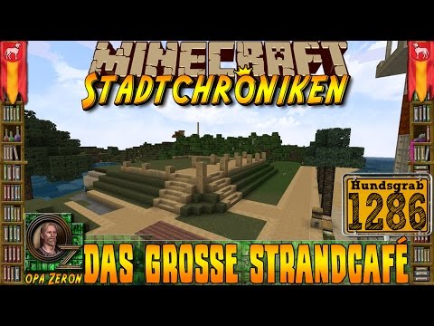 Minecraft #1286 -Stadtchroniken- Das großes Strandcafé  [HD+Deutsch]