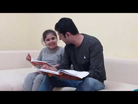 Hooriya Is Copying Her Father All Day Long