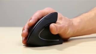 Video thumbnail for Anker 2.4G Wireless Vertical Ergonomic Optical Mouse Review by JustJerstin