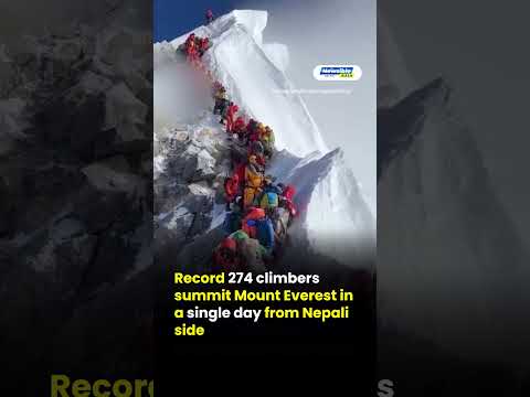 Record 274 climbers summit Mount Everest in a single day from Nepali side 1