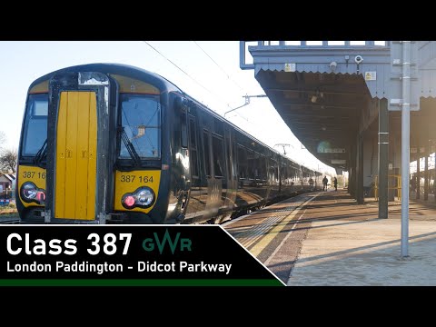⁴ᴷ Great Western Railway | Class 387 - London Paddington to Didcot Parkway