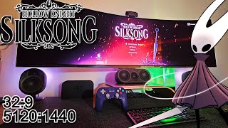 Hollow Knight: Silksong Ultrawide 32:9 Experience | RGB Ambient Lighting | 8Bitdo Pro 3 Controller