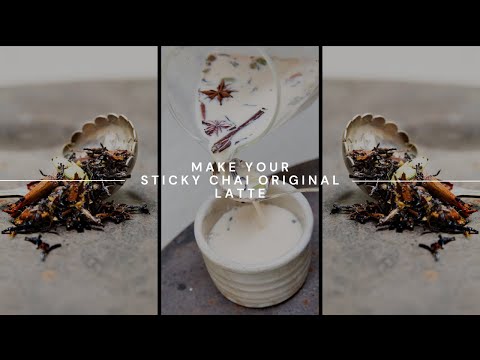 La Main Noire Tuto - How to make a Sticky Chai Original Latte at home