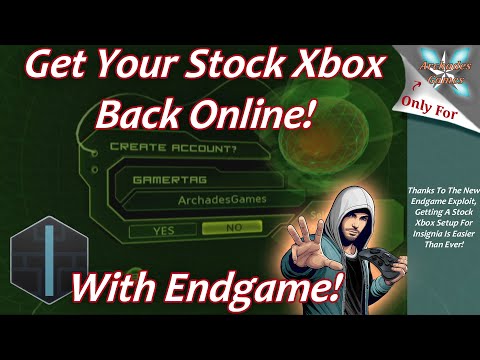 Get Your Stock Xbox Back Online With Insignia Using The Endgame Exploit!