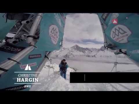 Christine Hargin | 2nd Skier Women | FWT15 Chamonix-Mont-Blanc GoPro run