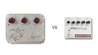 Video thumbnail for Klon Centaur vs ProAnalog Devices Manticore V2 by shnobel